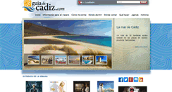 Desktop Screenshot of guiadecadiz.com